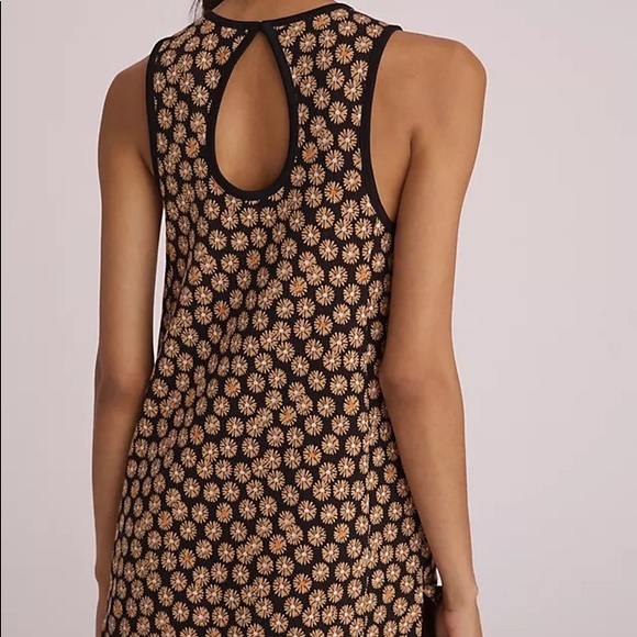 ✨ Anthropologie Jacquard Tunic Top Sz MP - Picture 3 of 6